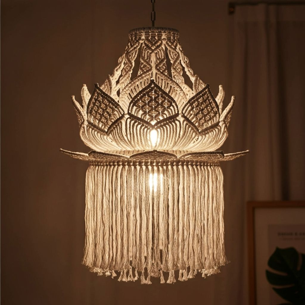 Абажур «Лотос»